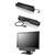 Lenovo USB Soundbar Black 2.0 channels 2.5 W - Speakers - Speakers & Headphones - Techbox