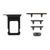 For iPhone/iPad (AP14PL0911B) Keyset + Simcard Tray - Black, For iPhone 14 Plus | Techbox