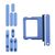 For iPhone/iPad (AP16PL0911BL) Keyset + Simcard Tray - Blue, For iPhone 16 Plus - Buttons & Keys - Smartphone - Techbox