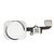 For iPhone/iPad (AP6S012S) Best possible Home Button incl. Flex Cable - Silver, for model iPhone 6S - Buttons & Keys - Smartphone - Techbox