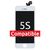 For iPhone/iPad (P3-APSE001W3) Compatible LCD Complete - White, (Compatible) for model iPhone 5S/SE - LED Screens - Smartphone LCD - Techbox