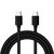 For Samsung accessories (EP-DX310JBEGEU-BULK) Samsung Cable (60W) USB-C to USB-C (1.8m) - Black (bulk packaging) | Techbox