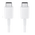 Samsung (GH39-02062A) Original USB data cable type c to type c, white 1 M - Cables & Adapters - Cables & Accessories - Techbox