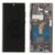 For Galaxy (GH82-27488E-FG3) OLED Touchscreen incl. frame (Compatible soft) - Grey, For Galaxy S22 Ultra; SM-S908 - LED Screens - Smartphone LCD - Techbox