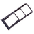 Samsung (GH98-43922A) Original Sim tray + MicroSD tray black - Galaxy A50; SM-A505F - Various Spare Parts - Smartphone - Techbox