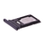 Samsung (GH98-47263A) Original Sim tray + MicroSD tray black - Galaxy A53 5G; SM-A536B - Various Spare Parts - Smartphone - Techbox