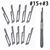 Other (T3-18543B) Super-Hard Stainless Steel Surgical Blades (10pcs #15 blades ) - blades only | Techbox