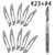 Other (T3-18543C) Selected by The Art Of Repair Super-Hard Stainless Steel Surgical Blades (Handle with 10pcs Blades ) - #4 handle w/ #23 blades - Smartphone Service Tools - Smartphone - Techbox