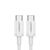 Ugreen US264 60518 USB-C / USB-C PD QC AFC Cable 1m - White - Uncategorized Screen Protection (2) - Screen & Camera Protection - Techbox