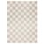 3 Sprouts - EVA Foam Mat - Checkerboard beige - 171 cm x 123 cm / Baby and Children
