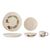 Bloomingville MINI - Charlie Tableware Set - Blue - Stoneware / Baby and Children