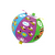 Kids Hits - Sound & Music Soft Ball (KH87/001) / Toys