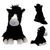 Miss Melody - Plush Horse Black 20 cm (0414047) / Toys