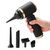 Mini Foldable Handheld Car Vacuum Cleaner with Blower Function - Black | Techbox