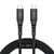 Tech-Protect Ultraboost UB11T USB-C / USB-C PD 100W / QC3.0 Cable 200 cm - Black