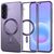 Tech-Protect MagFlex MagSafe Case for Samsung Galaxy A37 5G - Transparent Purple