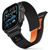 Tech-Protect Nylon Elite Strap for Apple Watch 44 / 45 / 46 / 49 mm - Black &amp; Orange