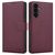 Tech-Protect Wallet Case for Samsung Galaxy A27 5G - Burgundy