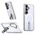 Hybrid Armor X Case for Samsung Galaxy A57 with Stand, Compatible with MagSafe - Transparent | Techbox