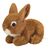Teddy Hermann - Lying Rabbit brown 17 cm (TH937418) / Toys
