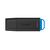 Kingston Technology DataTraveler 128GB Portable USB 3.2 Gen 1 Exodia Black/Blue