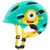 uvex oyo style monster lagoon matt children's cycling helmet, size 50–54