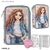 Topmodel - TOPModel Triple Pencil Case - FESTIVAL FUN - Cream, Light Blue / Toys