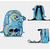 STITCH - Mini Backpack 'Shiny' - 23x 16,5x 9,5cm