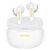 Buxton BTW 7200 White Tuya - In-ear wireless earphones with charging case, white