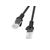 LANBERG PATCHCORD UTP CAT.5E 0.5M BLACK PCU5-10CC-0050-BK