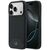 Etui Mercedes Leather Wood Effect and Curve MagSafe na iPhone 17 Pro Max - czarne