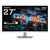 GIGABYTE MO27Q2A ICE 27” OLED 2K QHD Gaming Monitor - 2560 x 1440, 280Hz, 0.03ms, 250 cd/m², FreeSync Premium Pro, DisplayHDR True Black 400, HDMI 2.1, Displayport 1.4