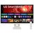 LG 27U731SA-W computer monitor 68.6 cm (27") 3840 x 2160 pixels 4K Ultra HD LCD White