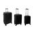 Scandinavian Collection - Suitcase Set - 3 pcs / Luggage and Travel Gear