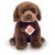Teddy Hermann - Sitting Labrador dark brown 25 cm (919582) / Toys