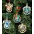 HARRY POTTER - Set of 5 Christmas ornaments