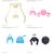30MS - Option Hair Style Parts Vol. 13 All 4 Types - Model Kit