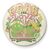 ILUSTRATA - Peas and Love - Button Badge 25mm