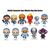 Fantastic Four 3D PVC Bag Clips Movie Display (24)