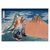 Katsushika Hokusai x Hatsune Miku Acrylic Panel Thirty-six Views of Mount Fuji Fine Wind, Clear Morning 30 cm