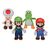 Super Mario Plush Figures All Stars 20 cm Assortment (12)