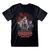 Stranger Things T-Shirt Group with Vecna behind Balck and White Size L