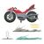 Teenage Mutant Ninja Turtles Ultimates Vehicle Wave 14 Shell Cycle
