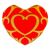 The Legend of Zelda Mocchi-Mocchi Plush Figure Heart Container 37 cm