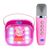 OTL - Light Up Wireless Karaoke Speaker W/ Microphone - Peppa Pig / Toys