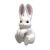 Winkee - Spoon and pot lid holder - Rabbit Spoon Holder and Steam Release - compact / Gadgets