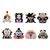 One Piece Mega Cat Project Nyan Piece Nyan! Luffy & the Seven Warlords of the Sea Mini Figures 3 cm Blind Box Display (8) (Repeat)