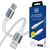 3mk Hyper Cable N-SERIES USB-C / Lightning 2m PD 3.0 9V / 3A 27W - white