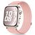 Tech-Protect Nylon Strap for Huawei Watch Fit 3 / 4 / 4 Pro / 5 / 5 Pro - Pink