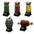 Monster Hunter Desktop Figure Mini Figures Blind Box Assortment (6)